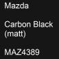 Preview: Mazda, Carbon Black (matt), MAZ4389.